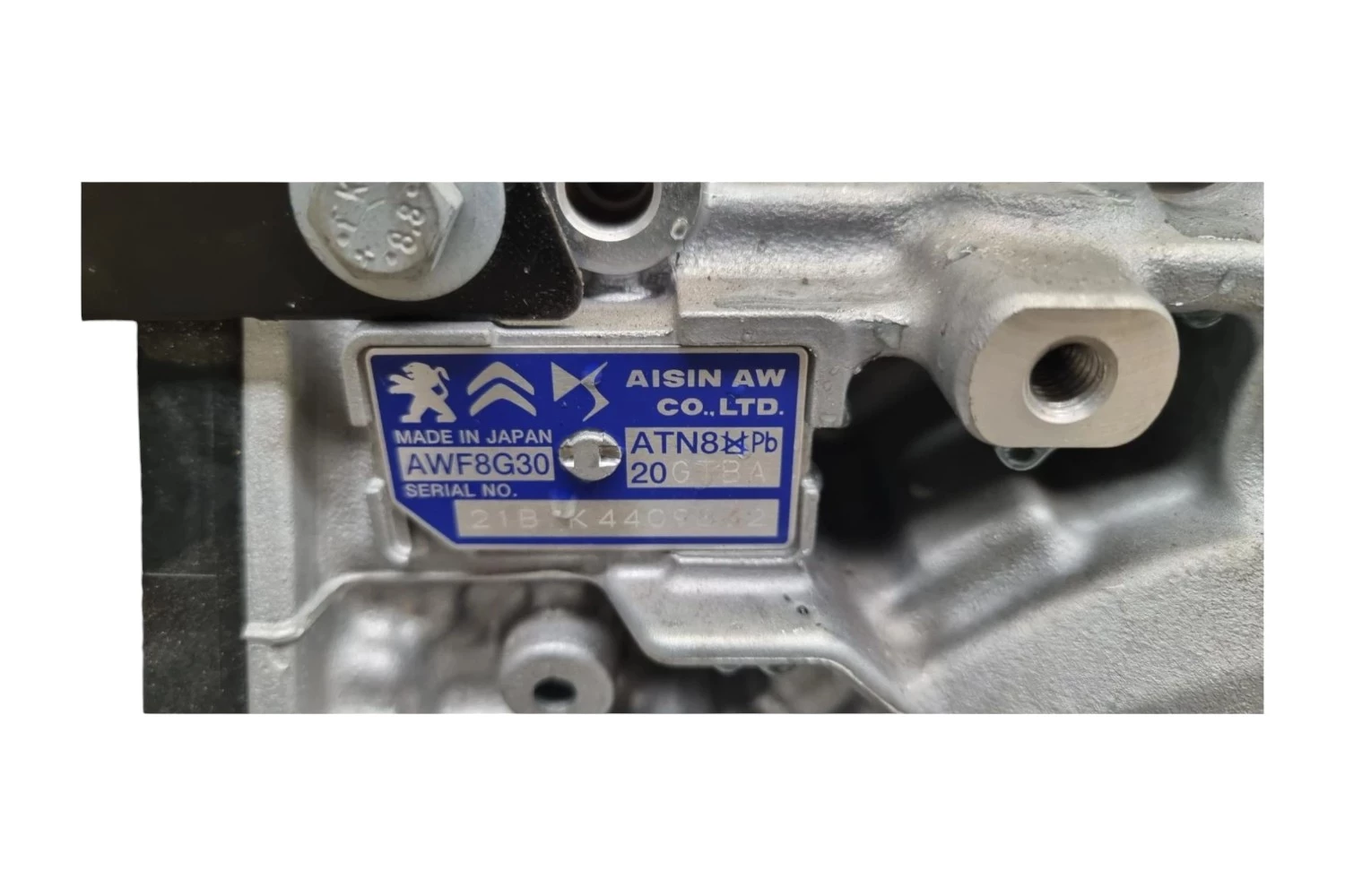 Automatische Versnellingsbak 20GTBA (C63BA)