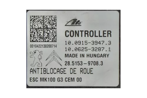  C487WH - B 1.0 12V ZM01 EB0F VTI/ ATE (C487WH)