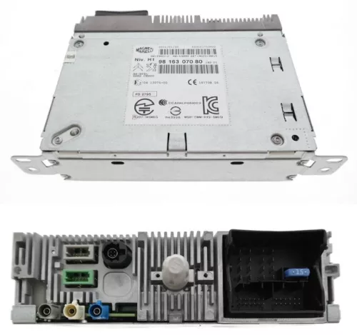 T9/ TELEMATICA-EENHEID/ RADIO/ MAGNETI MARELLI/ 9816307080