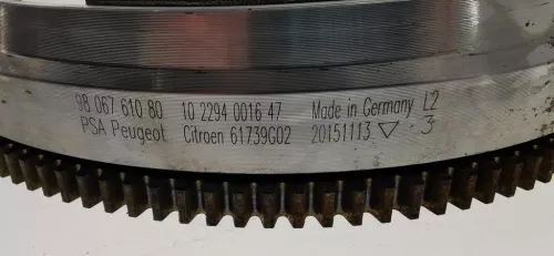 PSA / Stellantis T9/ B 1.2 12V HNY HN02 EB2DTS THP TURBO/ SACHS 102294001647 (0000303365)