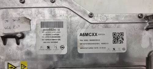 PSA / Stellantis OBC ACCU LADER BOVEN ELEKTRO MOTOR/ ON-BOARD CHARGER/ (0000324237)