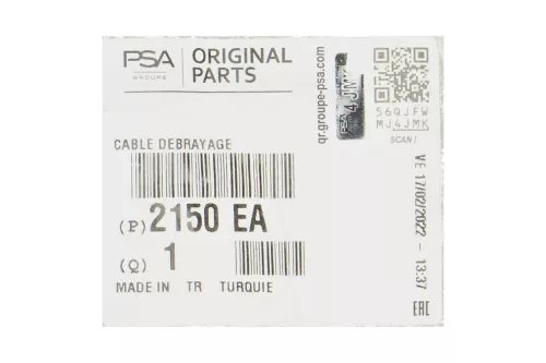 PSA / Stellantis HDI 1.3 16V FHZ F13DTE5 199B1000/ KABEL/ ZIE.2150EA (0000359318)