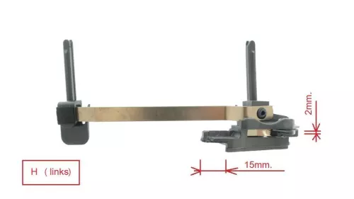 PSA / Stellantis PLURIEL/ INTERSLIDE GELEIDERSET LINKS / ZIE 8401HV (0000364540)