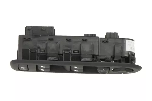 PSA / Stellantis LINKS VOOR/ SPIEGEL + RAAM VOOR + ACHTER/ ZWART MISTRAL/ (0000365105)