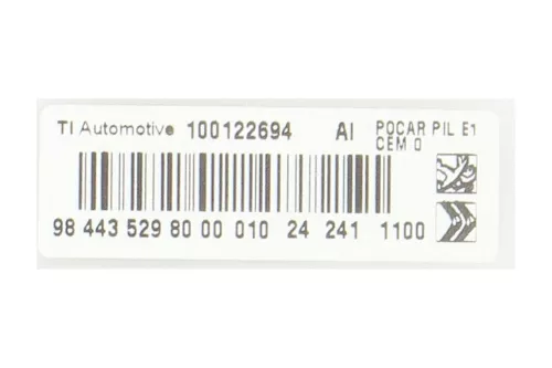 BT 1.2 12V 3CYL HN05 EB2ADTS/ BENZINE POMP IN TANK/ TI