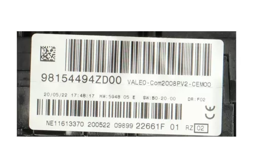 PSA / Stellantis COM 2008/ ZIE 98072688ZD RP 98154494ZD (0000372369)