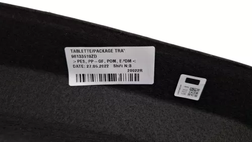 PSA / Stellantis ZWART/ FAURECIA/ ZIE 98133519ZD (0000379534)