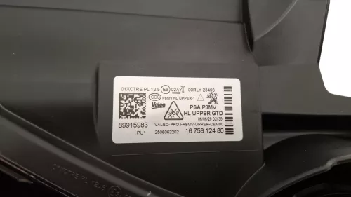 FULL LED TECHNOLOGY/ VALEO 9836230680 89914261/ ZIE