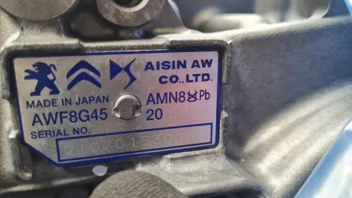 PSA / Stellantis AUTO/ AMN8 AWF8G45 20GM26/ ZIE 9830763780 1643637480 (0000382168)