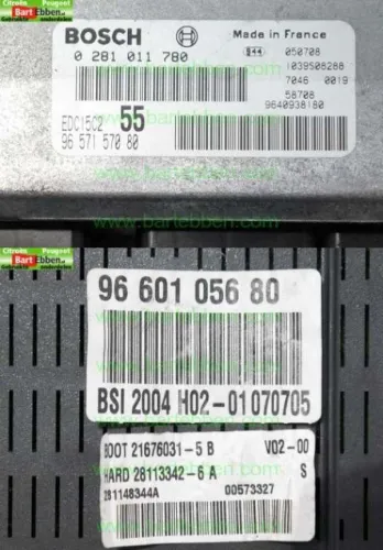 HDI 2.2 16V 4HX DW12TED4 /BOSCH 0281011780 49207/ +BSI